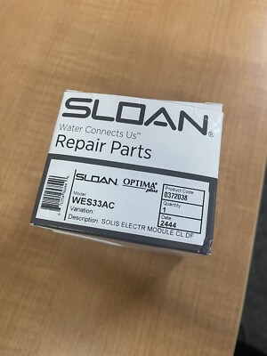 SLOAN 0372038 WES33A SOLIS DUAL FLUSH MODULE / Repair 