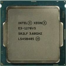 Intel XEON E3-1270V5 SR2LF Quad Core 3.6GHz LGA 1151 CPU Processor