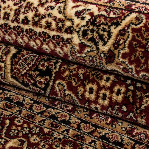 Orientalischer Teppich Kurzflor Orientteppich, Ornament Stil, Wohnzimmerteppich - Afbeelding 6 van 6