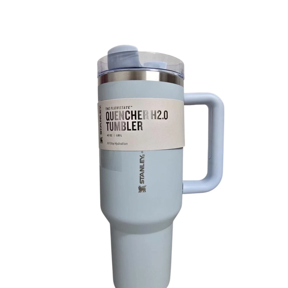 Stainless Steel Tumbler with Straw H2O Flowstate Quencher Flamingo Travel Mug