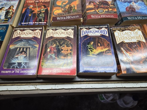 Lot Of 22 Vintage Dragon Lance Novel Collection Paperback Books - Foto 7 di 15