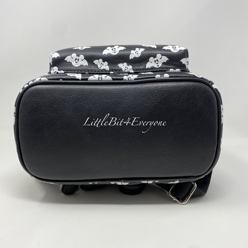 Mochila y billetera Loungefly GITD exclusiva de Disney Totally Batty Mickey Bat nueva con etiquetas - Imagen 8 de 16