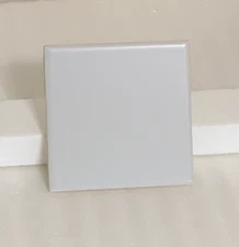 New (nos) Florida Ceramic Tile Pearl #719 Shade #655  Matte  4 3/8" x 4 3/8"