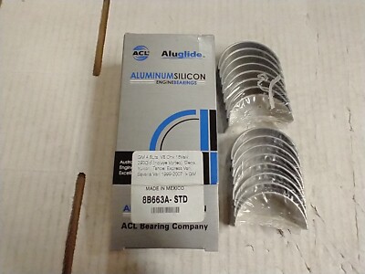 8B663A ACL ROD BEARINGS STANDARD SIZE SMALL BLOCK CHEVY