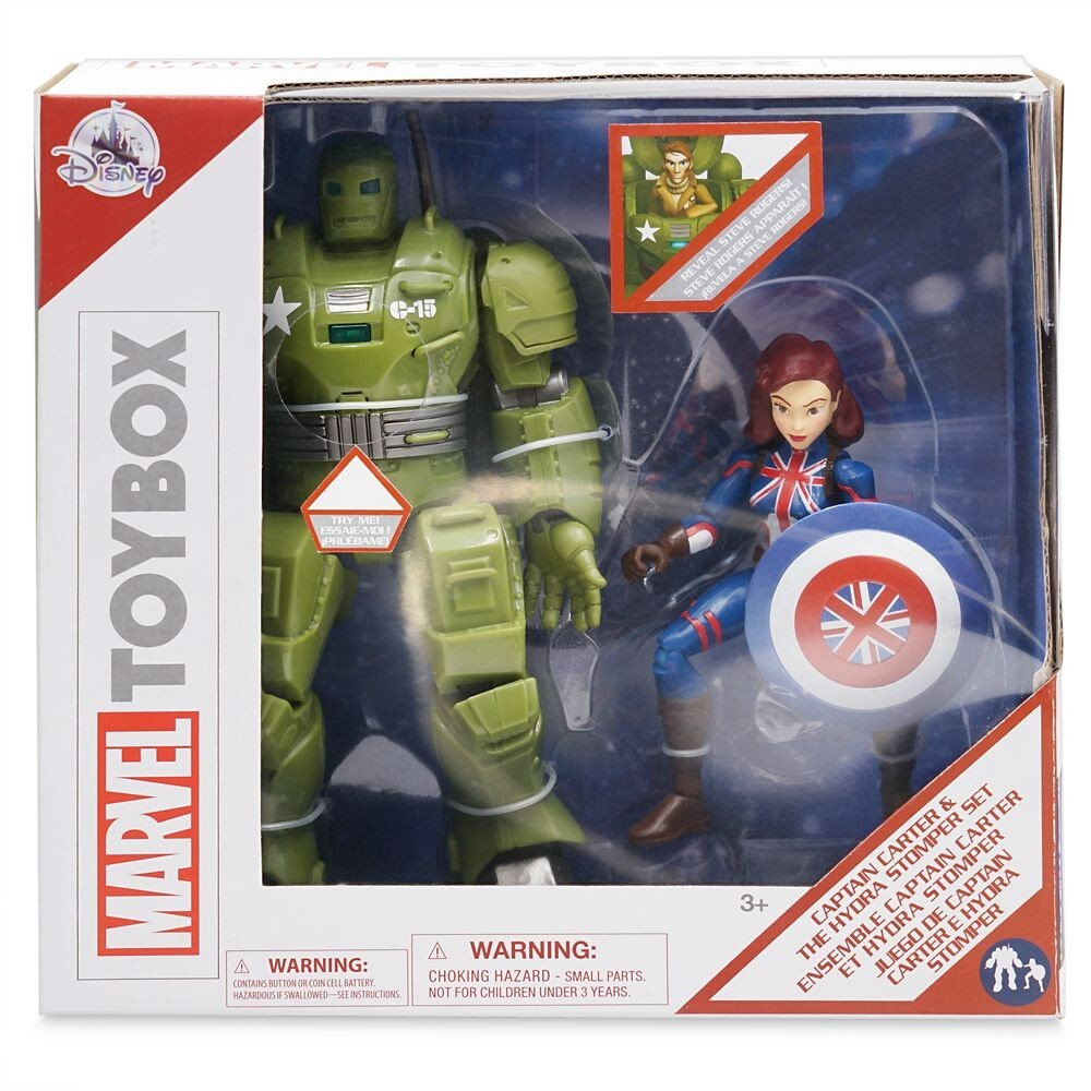Captain Carter and The Hydra Stomper Action Figure Set – Marvel