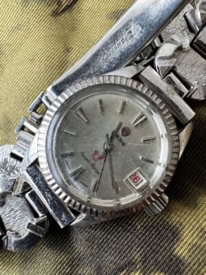 Rado Analog Automatic Women Purple Horse Ladies Watch In