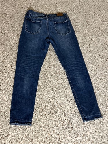 Lucky Brand Damenjeans 10/30 blau Denim Brooke dünn Stretch hergestellt in den USA - Bild 2 von 5