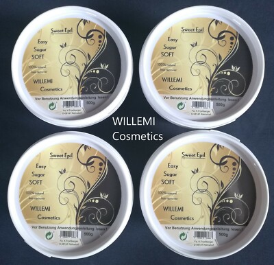WILLEMI Haarentferner wax *EASY SUGAR SOFT Zuckerpaste 2000g