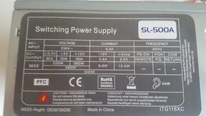PC Netzteil 500 Watt ATX