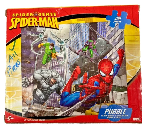 Spider Sense Spider-man jigsaw puzzle 100 pieces Cardinal comics super hero
