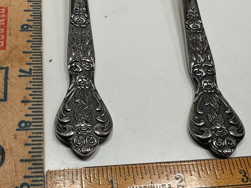 Versailles by MSI Japan Stainless Table Serving Spoons Flatware NOS Box Vintage - Picture 7 of 24
