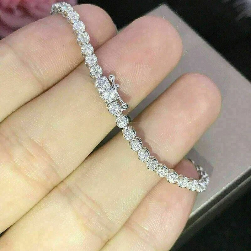 8 carat diamond bracelet outlet