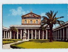 Postcard Basilica of Saint Paul Outside the Walls Rome Italy