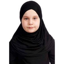 Turkish Girls' Muslim Islamic Scarf Practical Ecardin - Hijab Headscarf for Kids