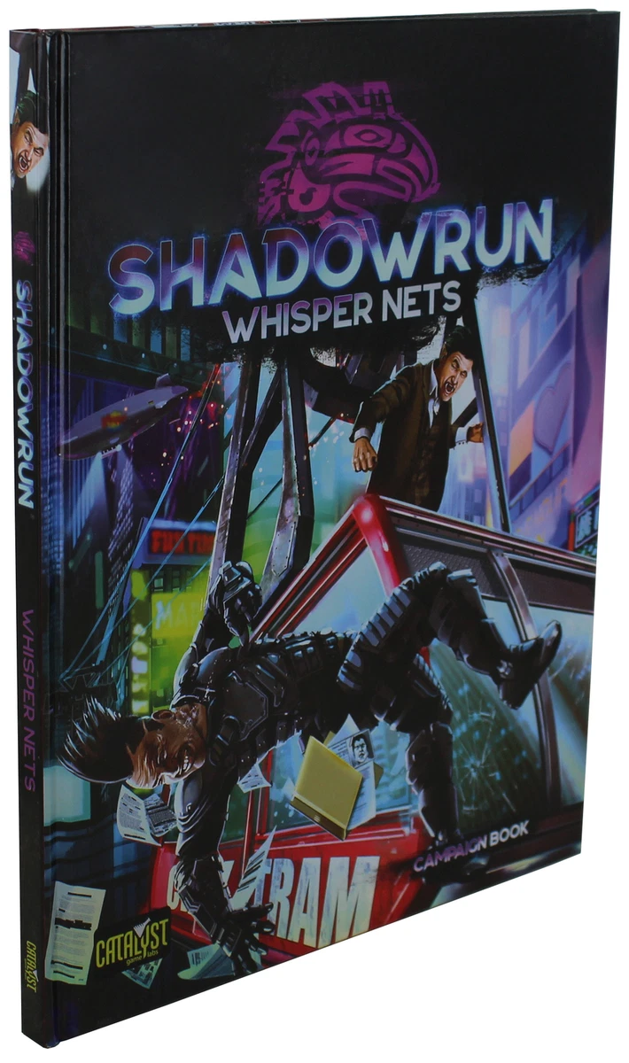 Shadowrun 6E RPG: Whisper Nets, Roleplaying Games