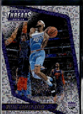 2018-19 Panini Threads #42 Willie Cauley-Stein Dazzle Sacramento Kings