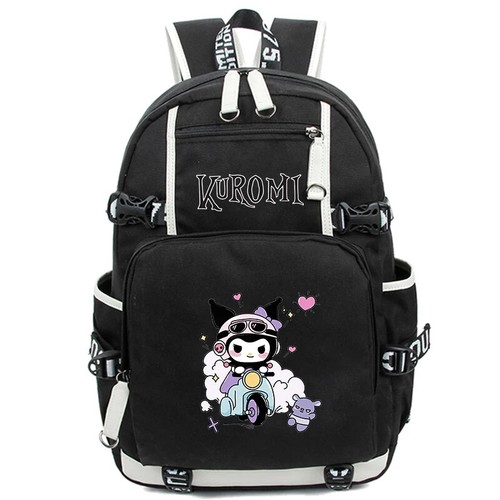 Juego de 3 piezas Mochila Kuromi Mochila Escolar Usb Bolsas de Viaje Mochilas Bolsa para Libros - Imagen 57 de 65