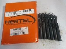 (83238915) 0.377" x 1-7/8" x 3-1/4" 135° Spiral HSS Machine Drill Bit - Qty 6