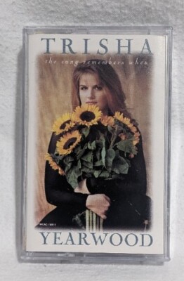 Trisha Yearwood The Song Remembers When 1993 Cassette Tape - Tested, Very Good