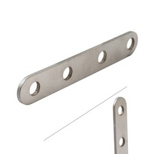 Motorcycle Universal Exhaust Pipe Fixed Clamp Bracket Long Strip Mounting