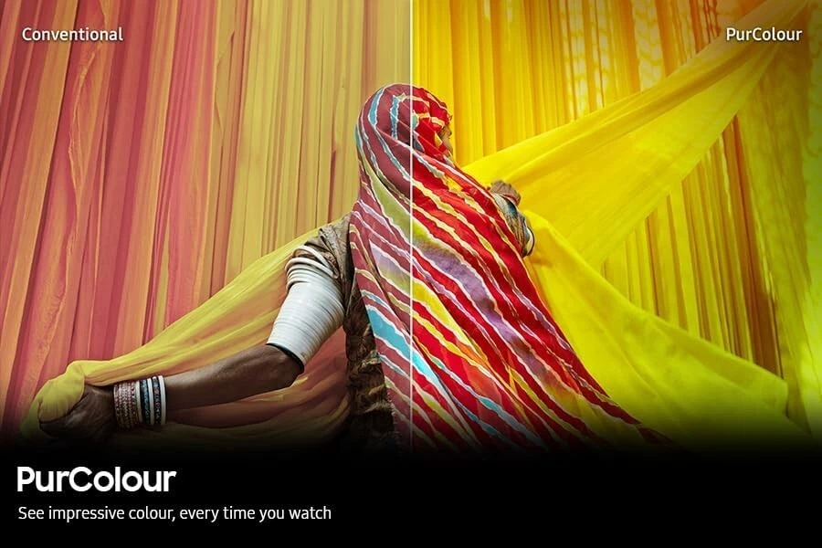 Samsung AU7020 43" 4K LED Smart TV Crystal UHD 4K Smart TV With HDR Picture, Ada - Image 3 of 4