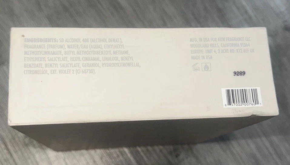 KKW Perfume Diamantes Fragancia The Kardashians Kim Descontinuado 1 OZ Perfume Foto 2 de 4