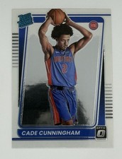 2021 Panini Donruss Optic Cade Cunningham Gold #161 card