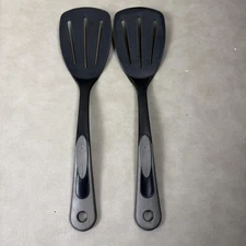 TailorMade Products Slotted Turner Spatula 2 Pack Heat Resistant 420F Made USA