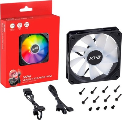 XPG Lüfter VENTO R 120 mm ARGB Fan schwarz retail
