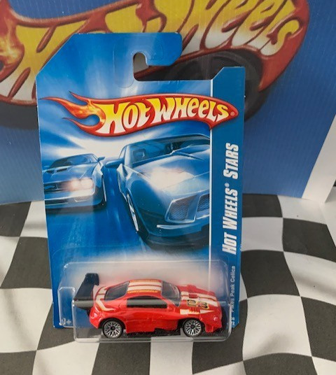 Hot Wheels 2008 Web Trading Cars Stars 12/24 088 97 Toyota Pikes Peak Celica RED