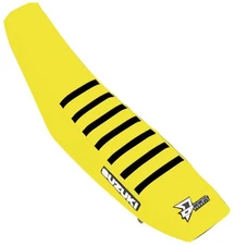 Dcor 30-40-463 Factory Reinforced Seat Cover - Yellow/Black Ribs