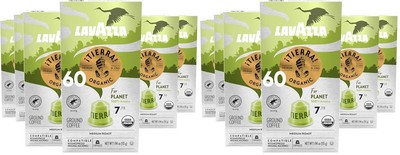 Lavazza TIERRA - Medium Espresso Roast Coffee - Free Shipping