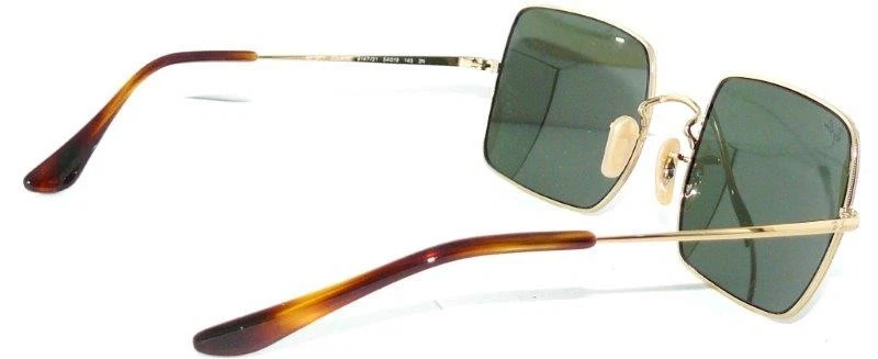 Ray Ban SONNENBRILLE GOLD GRÜN Square RB 1971 9147/31 DAMEN BRILLE HERREN 1972 - Bild 4 von 4
