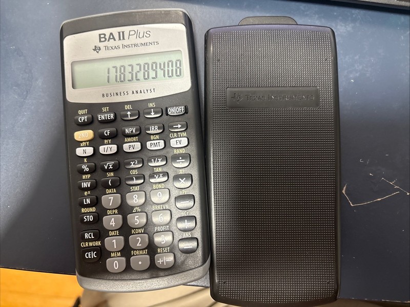 Texas Instruments BAIIPlus Financial Calculator