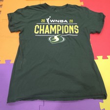 Seattle Storm 2020 WNBA Champions T-Shirt - Fanatics - Green - Men's Size Medium