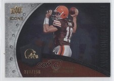 2008 Upper Deck Icons Future Foundations Silver 270/750 Brady Quinn #FF5 9cl