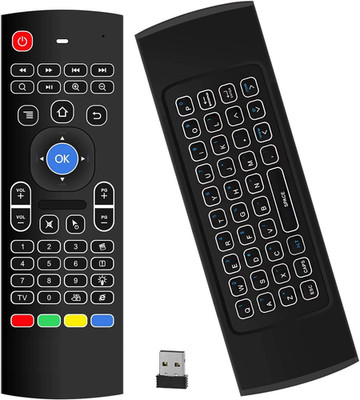 Air Mouse,Mx3 Pro Backlit Mini Keyboard Remote Control,Mini Wireless Keyboard &