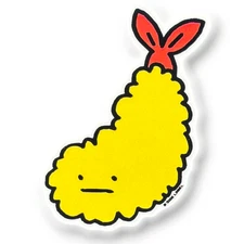 Moody Shrimp Tempura ✦ B-Side Label Sticker