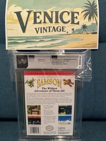 NES Little Samson CIB WATA 9.6 MINT Complete In Box Top Of Pop 1/1 RARE Nintendo