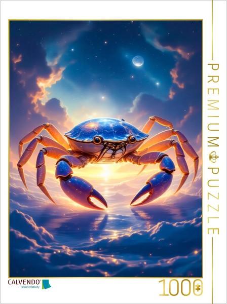Calvendo Puzzle Cancer - The Guardian Of The Tides | 1000 Pieces, Finished Size-image
