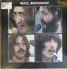 The BEATLES Rule Britannia! Apple Label  Black Vinyl Record  LAST ONE !