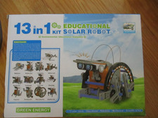 Bottleboom 13 in 1 Kit Educational Build Your Own Solar Robot Kid Model Toy