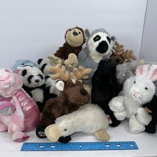 Ganz Webkinz Lot Of 17 Assorted Plush Stuffed Animals NO CODES
