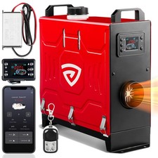 Diesel Air Heater 8KW 12V/24V 220-240V w/LCD Bluetooth App for Truck Boat Garage