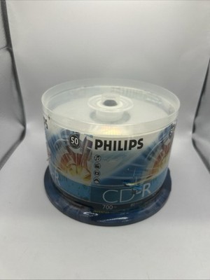 Phillips CD-R NEW 50 Pack 700MB 80 Mins 52x Speed