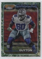 2024 Topps Chrome Rookies Camo Wave Refractor Tyler Guyton #299 1co7