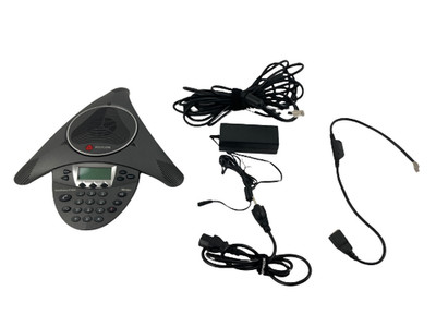 Polycom SoundStation IP 6000 Full Duplex Konferenztelefon Getestet Funktioniert