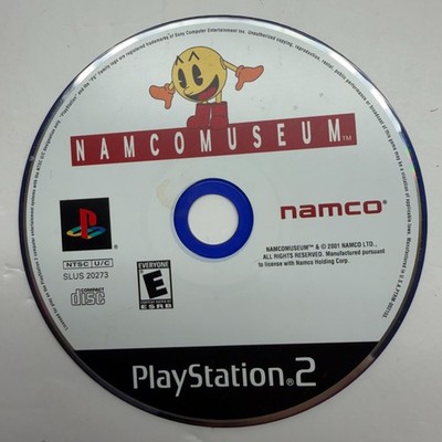 Namco Museum PS2 Sony PlayStation 2 2001 - DISC ONLY - Black Label Blue Disc