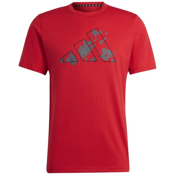 Koszulka MęSka Adidas Train Essentials Seasonal Training Graphic Czerwona IJ9604-image