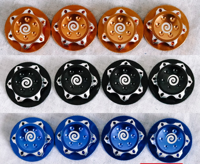 #ad Naughty Boy RC quot;Cyclonequot; 17mm Aluminum Wheel Nuts 1 8 Buggy Truggy SCT Car Truck $6.99